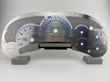 Us Speedo Stainless Silveradosierra Gauge Face For Clusters 03-06 Manual Derv Us Speedo Stainless Silveradosierra Gauge Face For Clusters 03-06 Manual Derv