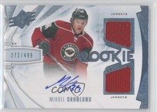 2013-14 SPx 272/499 Mikael Granlund #178 Auto xp6