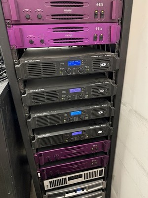 Full Fat Audio FFA-10000 dual channel power amplifier (2 x 5000W)