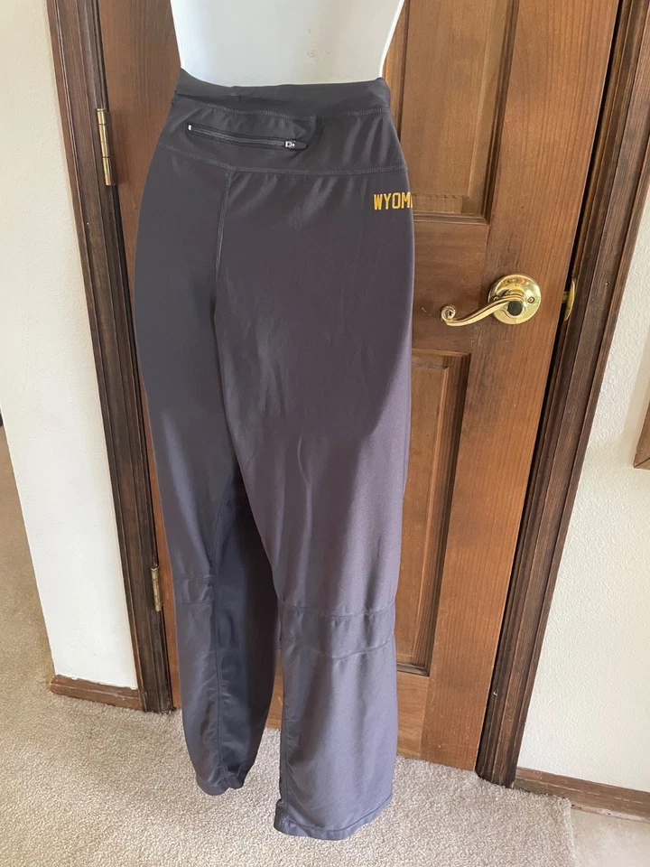 Women's Large Cowboys University of Wyoming Yoga athletic Pants Colosseum UWY - Image 4 of 4
