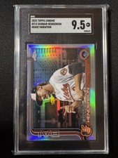 2025 Topps Chrome Gunnar Henderson Image Variation SP #213 SGC 9.5 Orioles