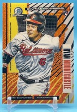 Ryan Mountcastle 2021 Bowman Chrome Ascensions Orange Refractor /25 #BA-5