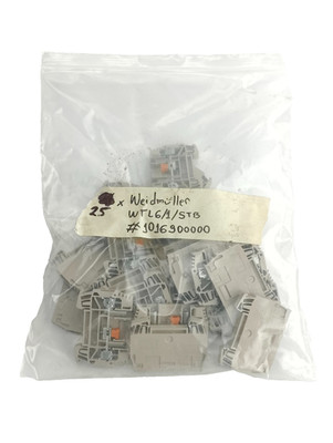 NEW 25pcs Weidmuller 1016900000 Current Test Terminal WTL 6/1/STB