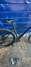 Carrera Black Mountain Bike Front Suspension Flat Bar Mech Disc Brakes