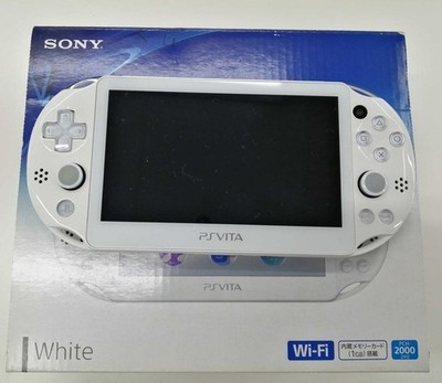 Sony PS Vita PCH-2000 White Box Manual Accessories Included A1303