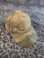 Military Tactical Khaki Camouflage Operator Cap Hunting Outdoor 3 Patch Areas