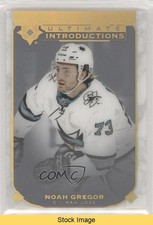 2019-20 Upper Deck Ultimate Collection Introductions Noah Gregor #UI-78 READ 3qn
