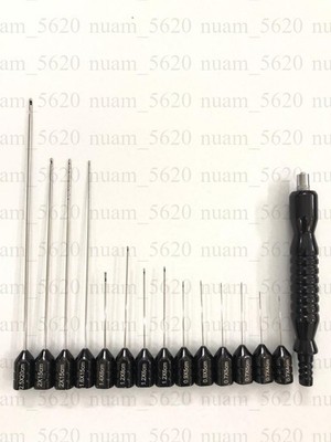 Tulip Type Super Luer lock Cannula Set of 15 PCs Facial Fat Grafting Kit