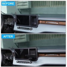 Dash Black Phone Holder Insert Storage Box For Ford Maverick 2022-25 Accessories Dash Black Phone Holder Insert Storage Box For Ford Maverick 2022-25 Accessories