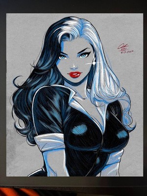 Lois Lane Art Print Signed 8.5x11 | Art by Keyeske