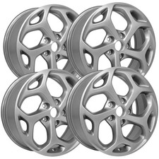 Set Of 4 Oe Wheels Cl09 18x7.5 5x5 51mm Hyper Silver Wheels Rims 18 Inch