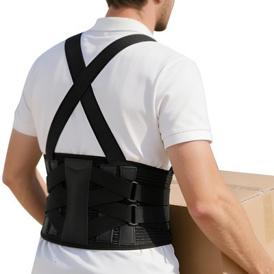 Work Back Brace Lower Back Belt Posture Corrector for and Men Upper Pain Work...