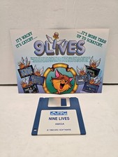 Nine Lives w/ Manual 3.5" Commodore Amiga image