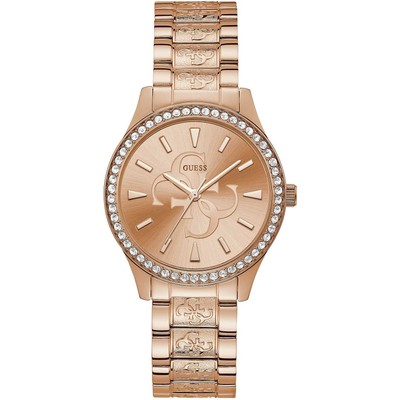 Damenuhr GUESS ANNA W1280L3 Edelstahl Gold Rose Swarovski