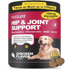 Best for Dogs Hip and Joint Supplement Chews,Glucosamine Chondroitin Dogs,Joint