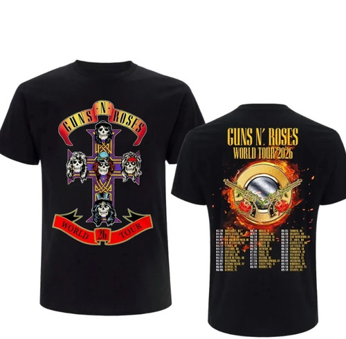 Guns N’ Roses World Tour 2026 T-Shirt