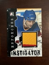 2011-12 ITG Enforcers Instigator 2 color Jersey #I-37 Basil McRae BLUES