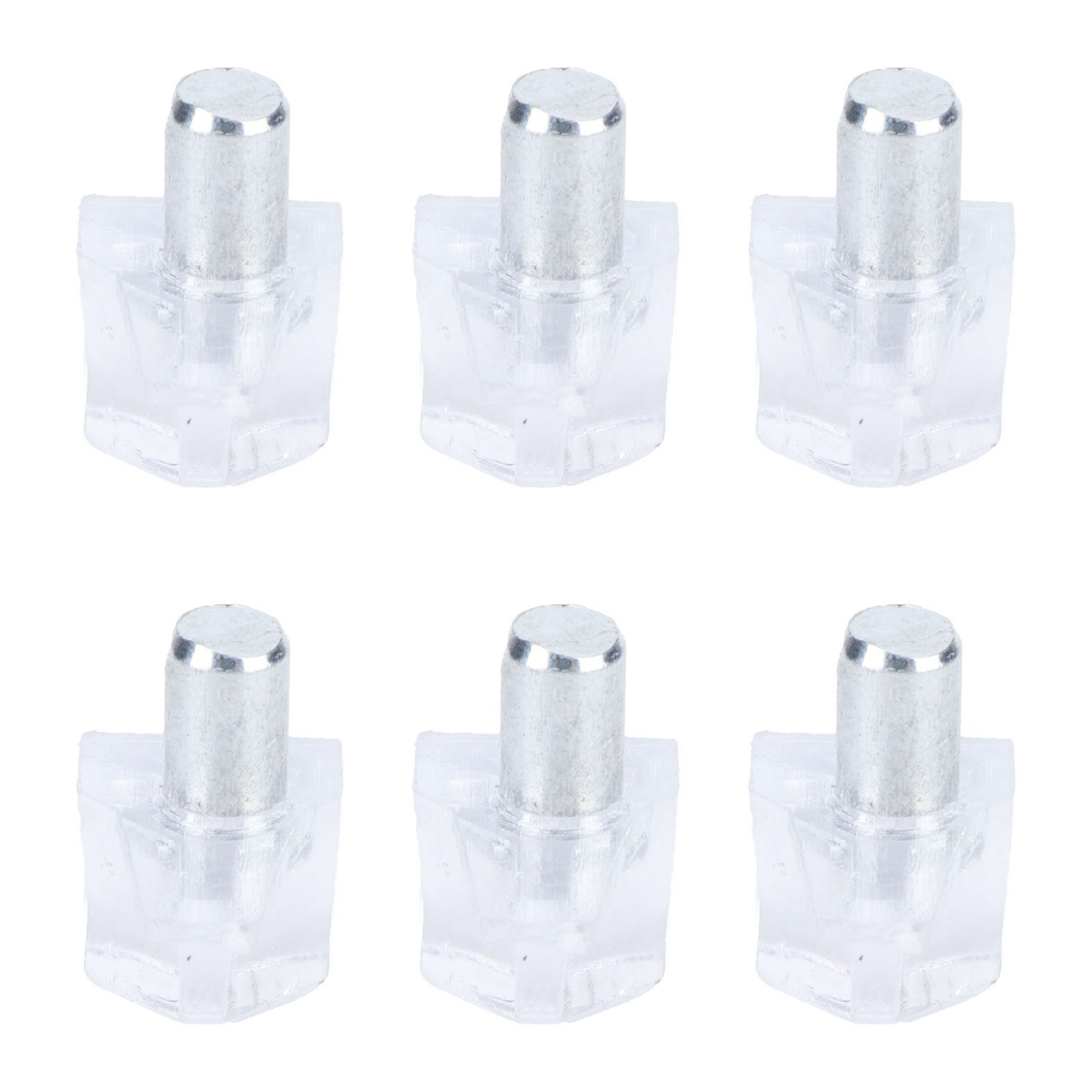 50PCS Clear Shelf Support Pegs Shelf Holder Pins Bracket Cabinet Clips Hold -SG