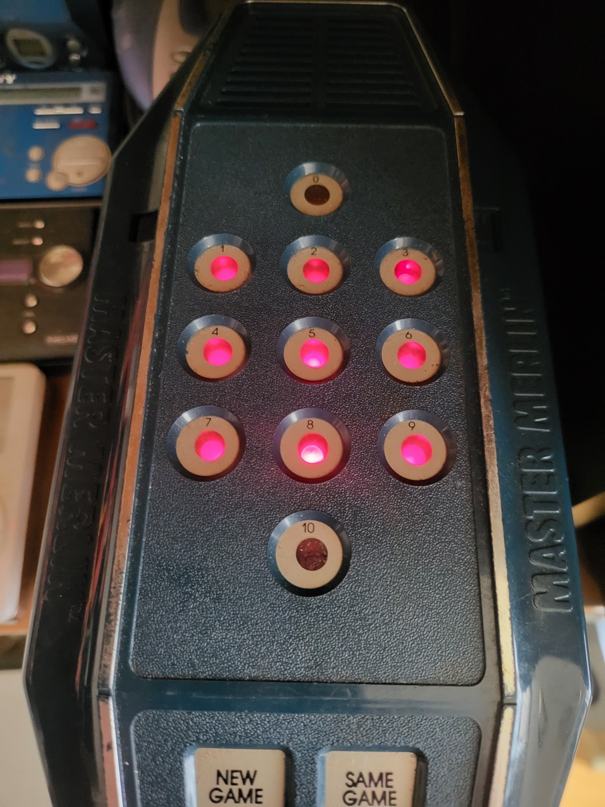 Vintage Merlin Master  and Merlin Electronic Handheld Game lot 1978 1982