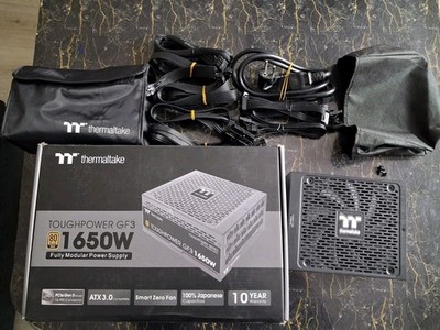 Thermaltake Toughpower GF3 1650W Netzteil | ATX 3.0 | PCIe 5.0 | Gold/ Gaming PC