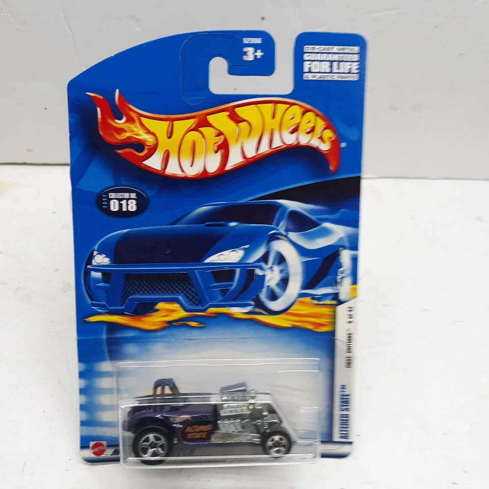 Modelo de coche de carreras estatal alterado diecast escala 1:64 Hot Wheels Foto 3 de 3