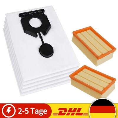 Flachfaltenfilter Staubsaugerbeutel für Kärcher Staubsauger NT35/1, NT 35/1 Tact