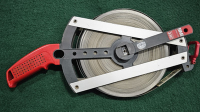 BMI ERGOLINE, 330 FT, STAINLESS STEEL FRAME TAPE, MADE IN GERMANY, FREE SHIPPING