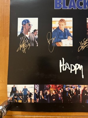Backstreet Boys / Black & Blue 2000 Japan Original Promo Poster B2