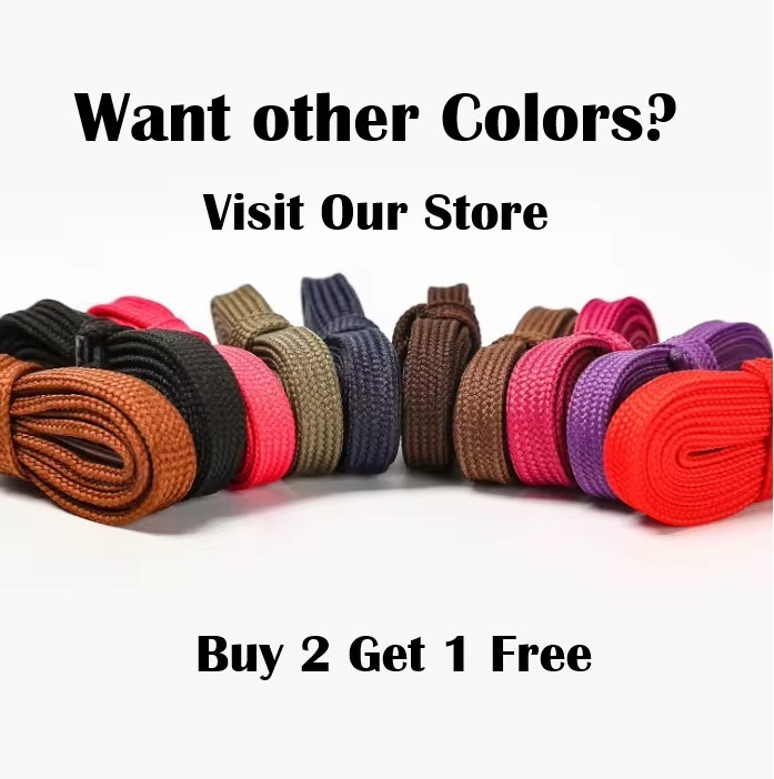 SAINT LAURENT Lacci scarpe di ricambio piatti blu navy stringhe lavoro casual stivali sneakers #5001