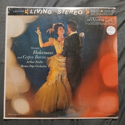 Fledermaus / Gypsy Baron By Arthur Fiedler and Boston Pops Orchestra EXCELLENT 