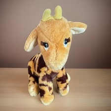 VTG 1983 10" Brown Tan Spotted Giraffe Plush Stuffed Animal Dakin  Co Korea