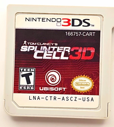 Tom Clancy's Splinter Cell 3D (Nintendo 3DS, 2011) Cartridge Only Tested!