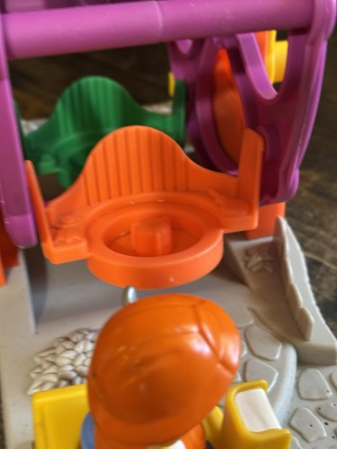 Fisher Price Carnival Spin Airplane Rocket Ferris Wheel 4 Little People 2003 - Bild 12 von 18