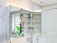 Ex-Display hib Apex LED Bathroom Charging Mirror Cabinet 800mm