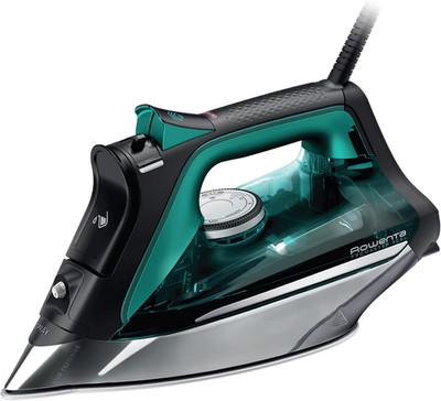 Rowenta Pro Master Stainless Steel Soleplate Steam Iron for Clothes, Anti-Drip P