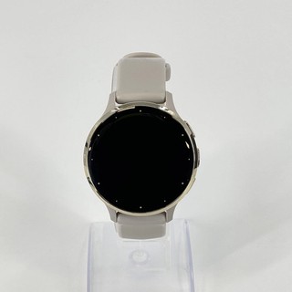 Garmin Venu 3S 41mm Gold (GPS) w/ French Gray Silicone Band Good Condition