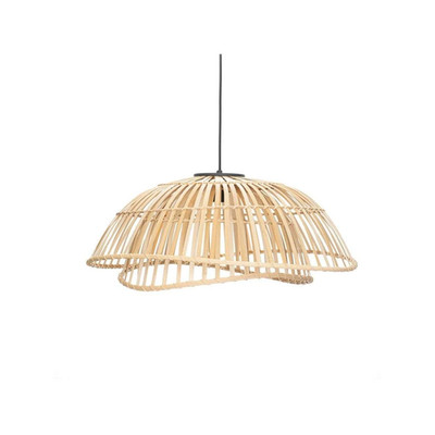 Lindby Ilajus Pendant Ø62 Bamboo Hängeleuchte Pendelleuchte Leuchte Lampe Bam184