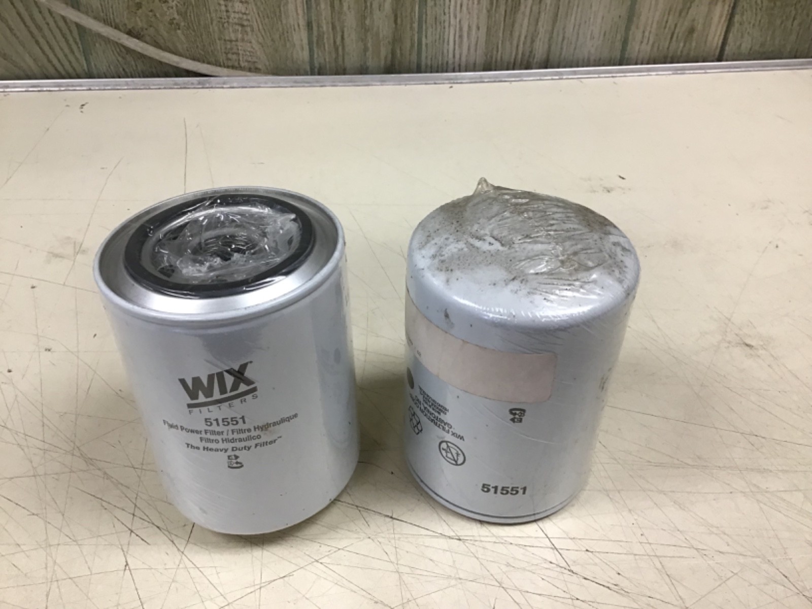 Two (2) Pack WIX 51551 Heavy Duty Spin-On Hydraulic Filter  