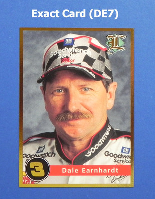 DALE EARNHARDT Sr. 2001 Gold Foil LEGENDS Exact Card (DE7) ''Special Collectible''