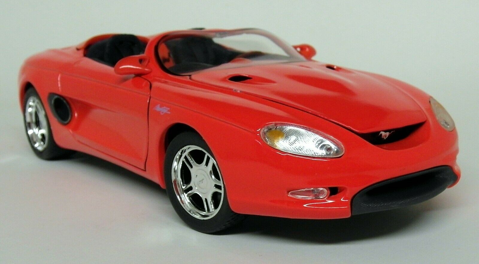 Maisto Models 1/18 Scale Ford Mustang Mach III Prototype Red Diecast Model Car