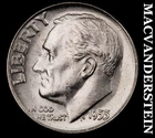 1955 Silver Roosevelt Dime - Choice Gem Brilliant Uncirculated  Lustrous  #K1736