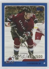 2003-04 Topps Traded Blue 473/500 Ossi Vaananen #TT42 2d8