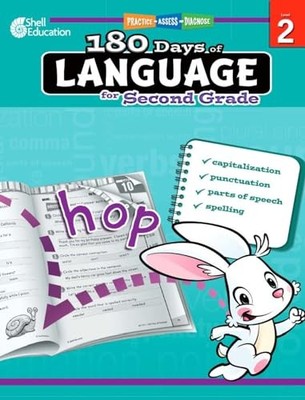 180 Days : Language for Second Grade (180 Days of Practice)