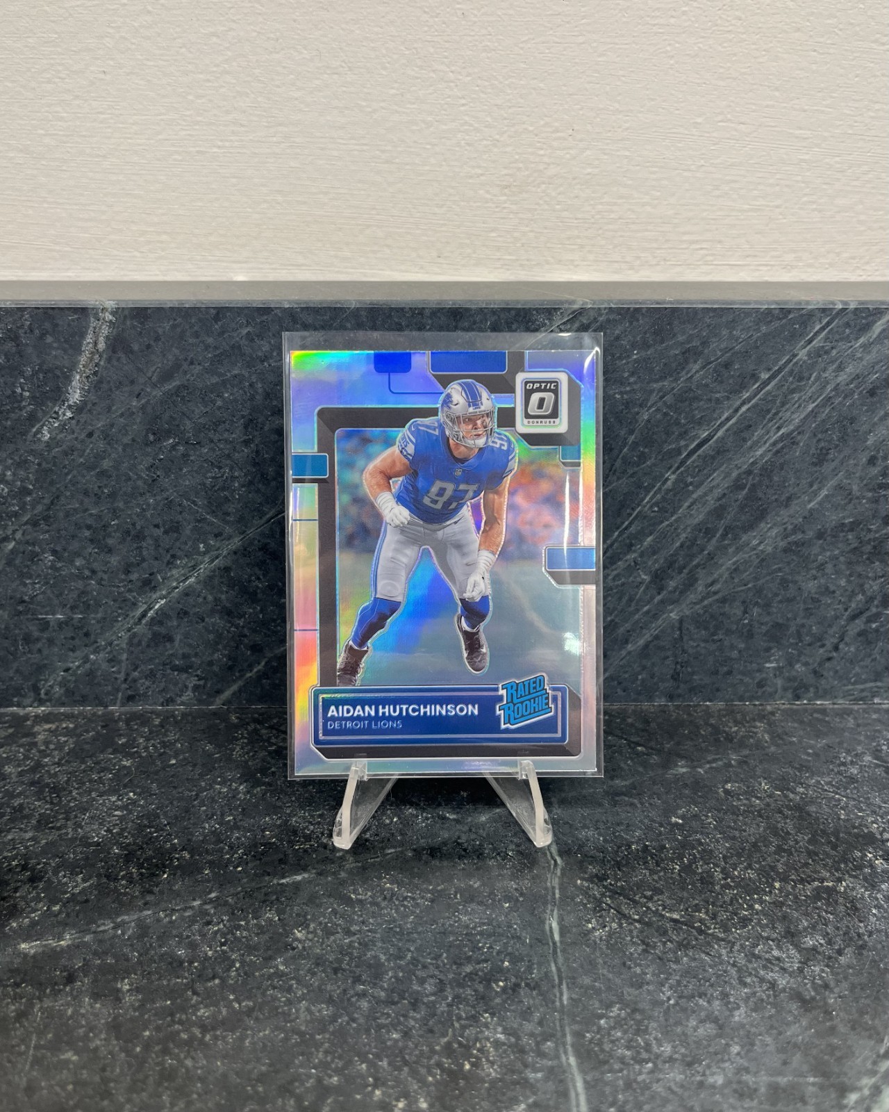 Aidan Hutchinson Panini Donruss Optic #213 Holo