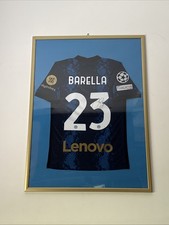 Maglia INTER 21/22 autografata da Nicolò Barella (conservata)