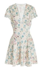 DÔEN Dianne Silk Mini Dress Size M 