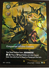 Riftbound TCG Azir Emperor of the Sands SFD 247/221 Overnumber — live eBay listing