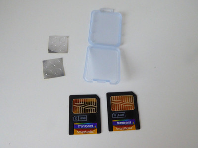 Olympus Smart Media Transcend Speicherkarten 16 MB & 64 MB