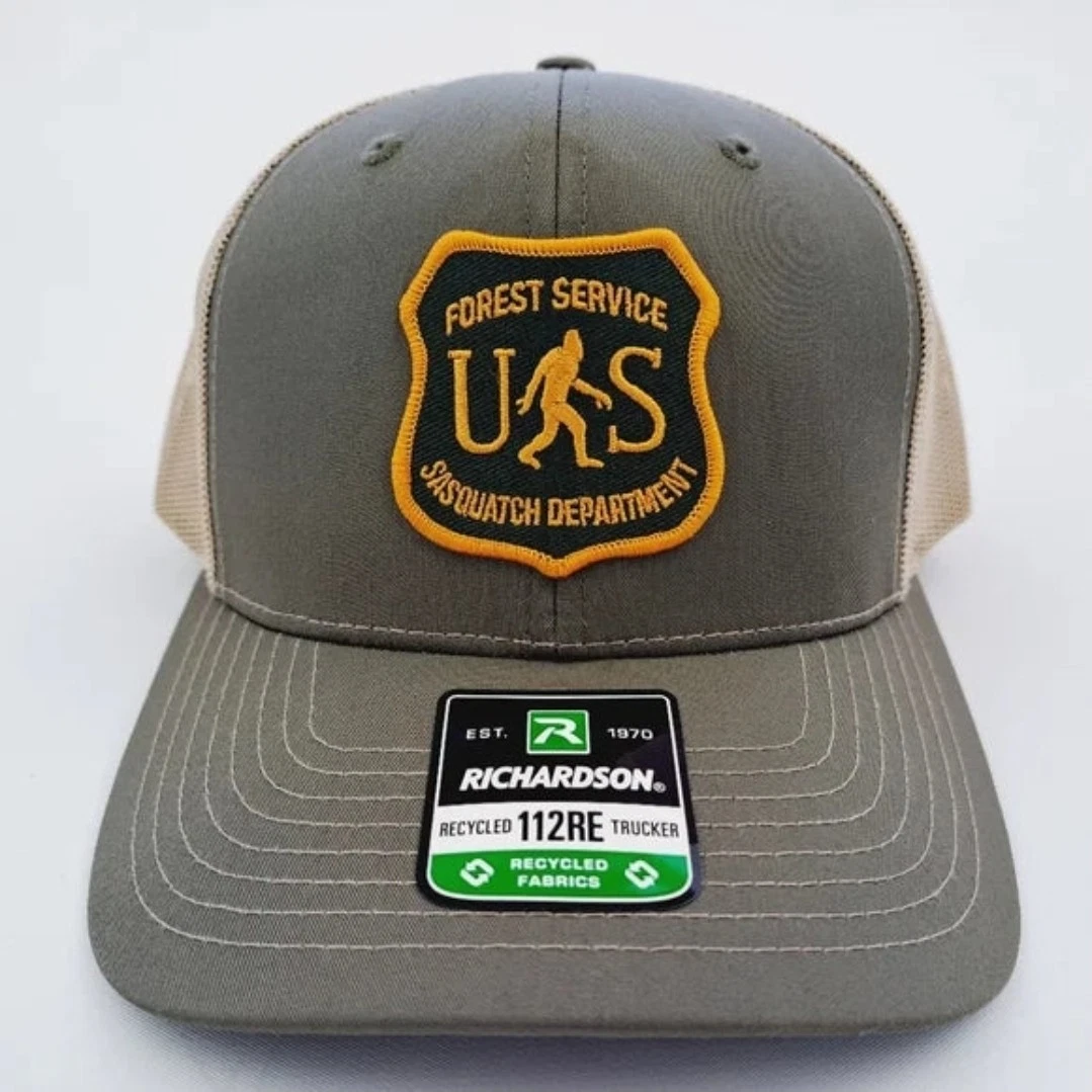 Forest Service Sasquatch Divsion Bigfoot Richardson 112 Trucker Cap Hat Mesh Sna
Opens in a new wind
