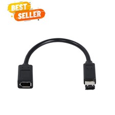 20cm Plug-and-Play FireWire Cable IEEE 1394 6 Pin for Digital Camera Printer